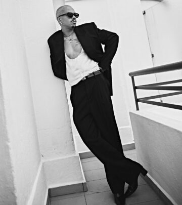 Evan Ross stuns at Cannes with chic family flair in elegant YSL couture and radiant style.