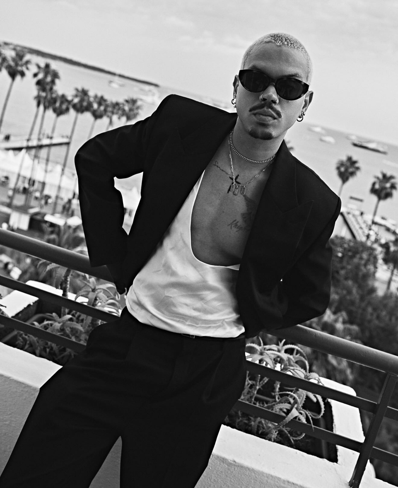 Cannes Glam: Evan Ross Stuns with Family Style