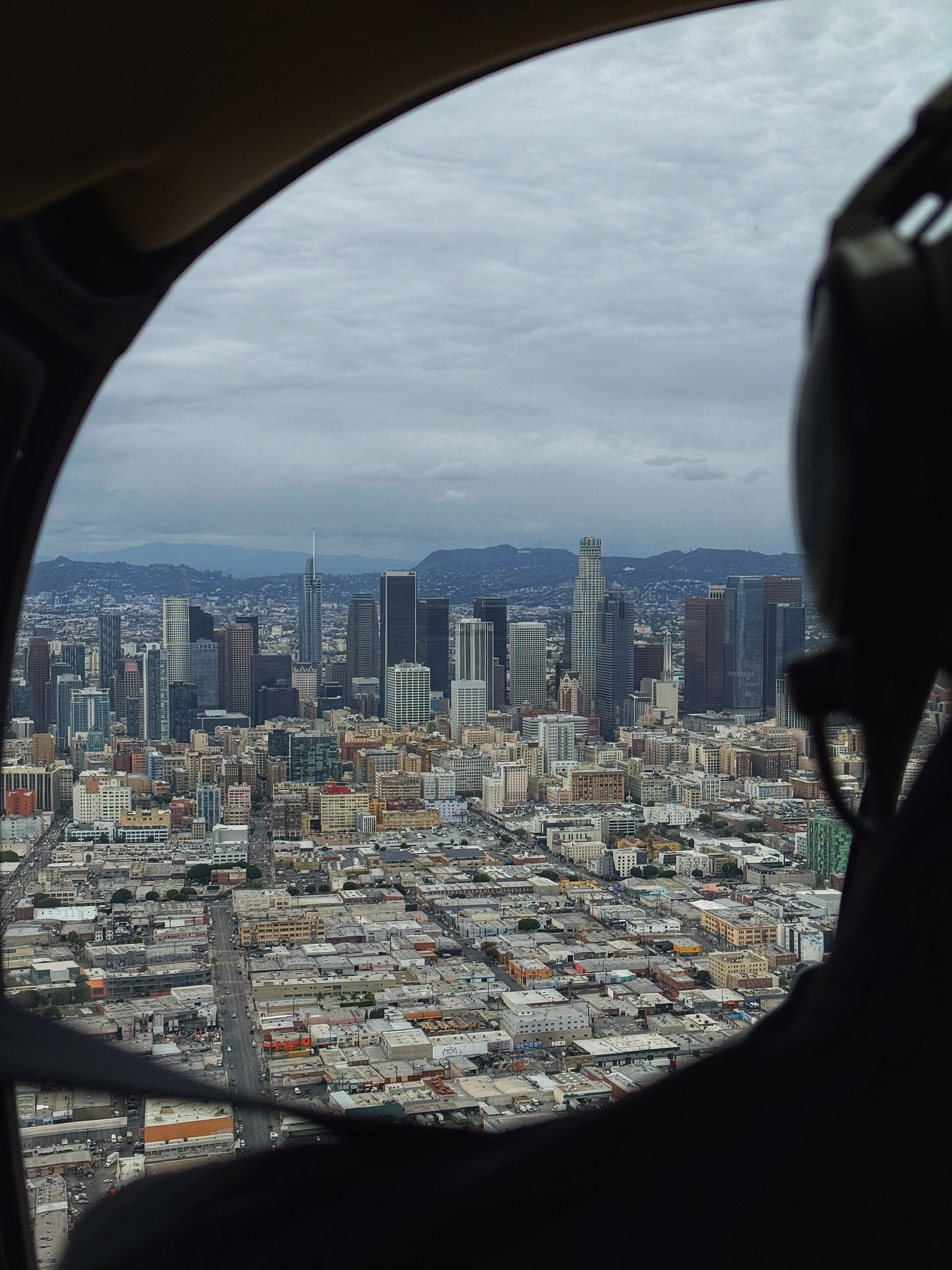 Captain Charlie Speaks With Urban Aerial View