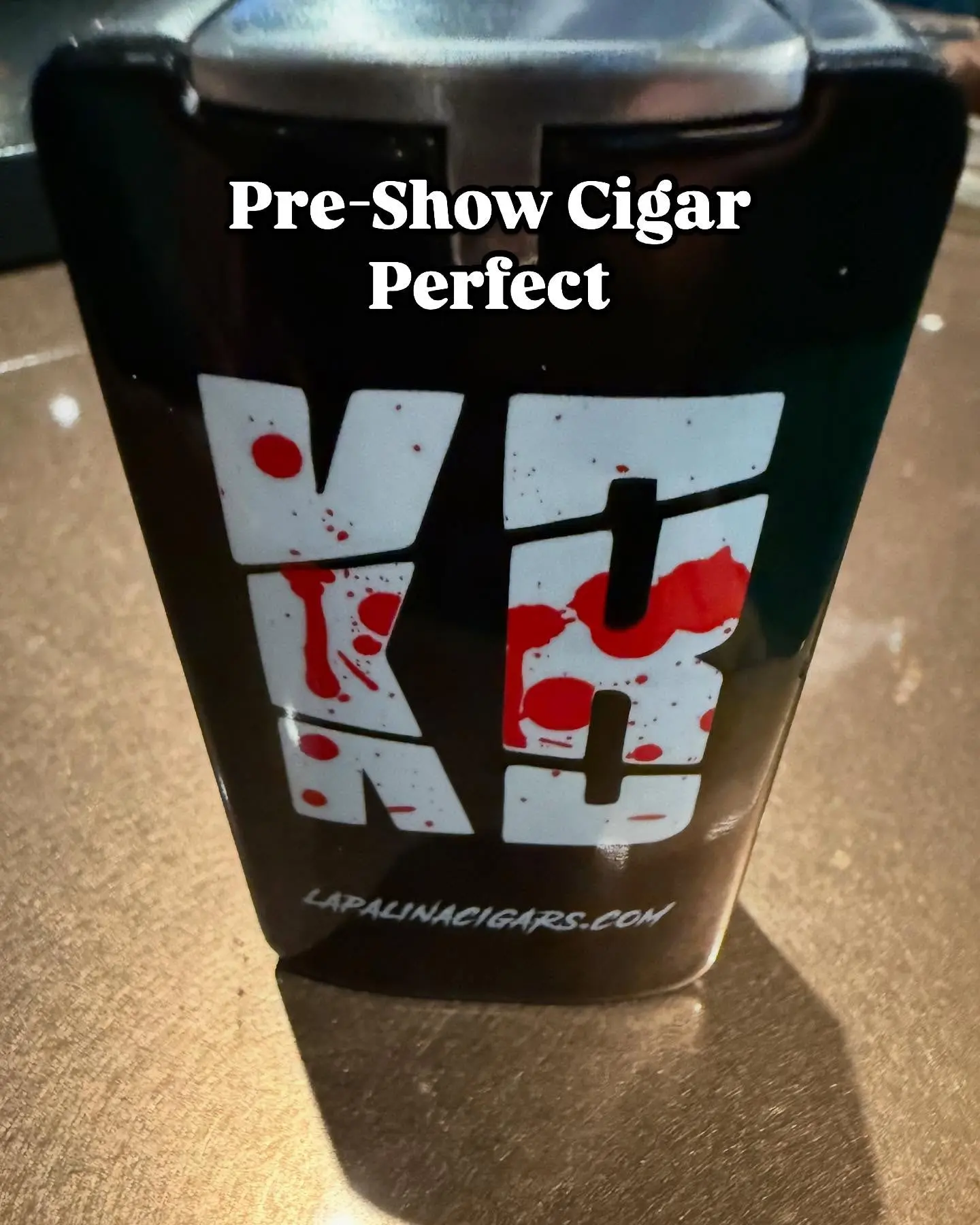 Carlos Mencia’s Pre Show Cigar Moment Carlos Mencia fires up his pre-show with a classic cigar, showcasing style and flair now!