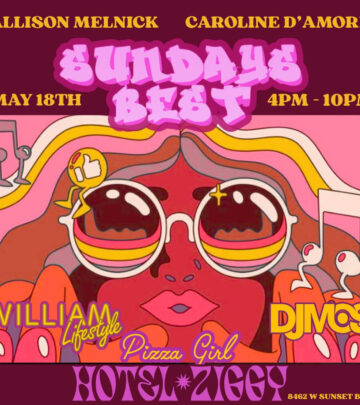 Join a chic Sunday scene with upbeat vibes and tasty pizza surprises at a stylish venue wow