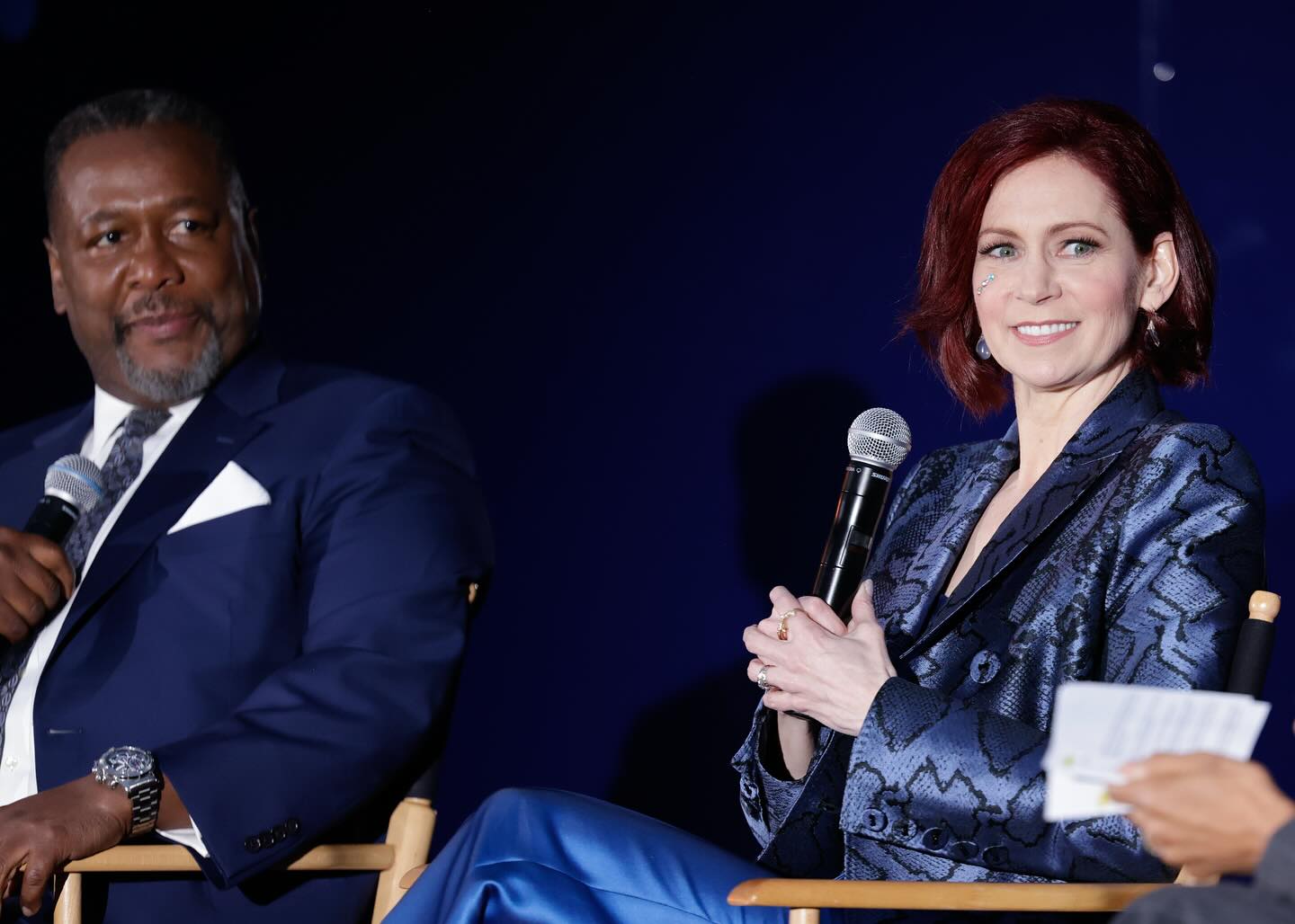 Carrie Preston Shines At CBS Fest