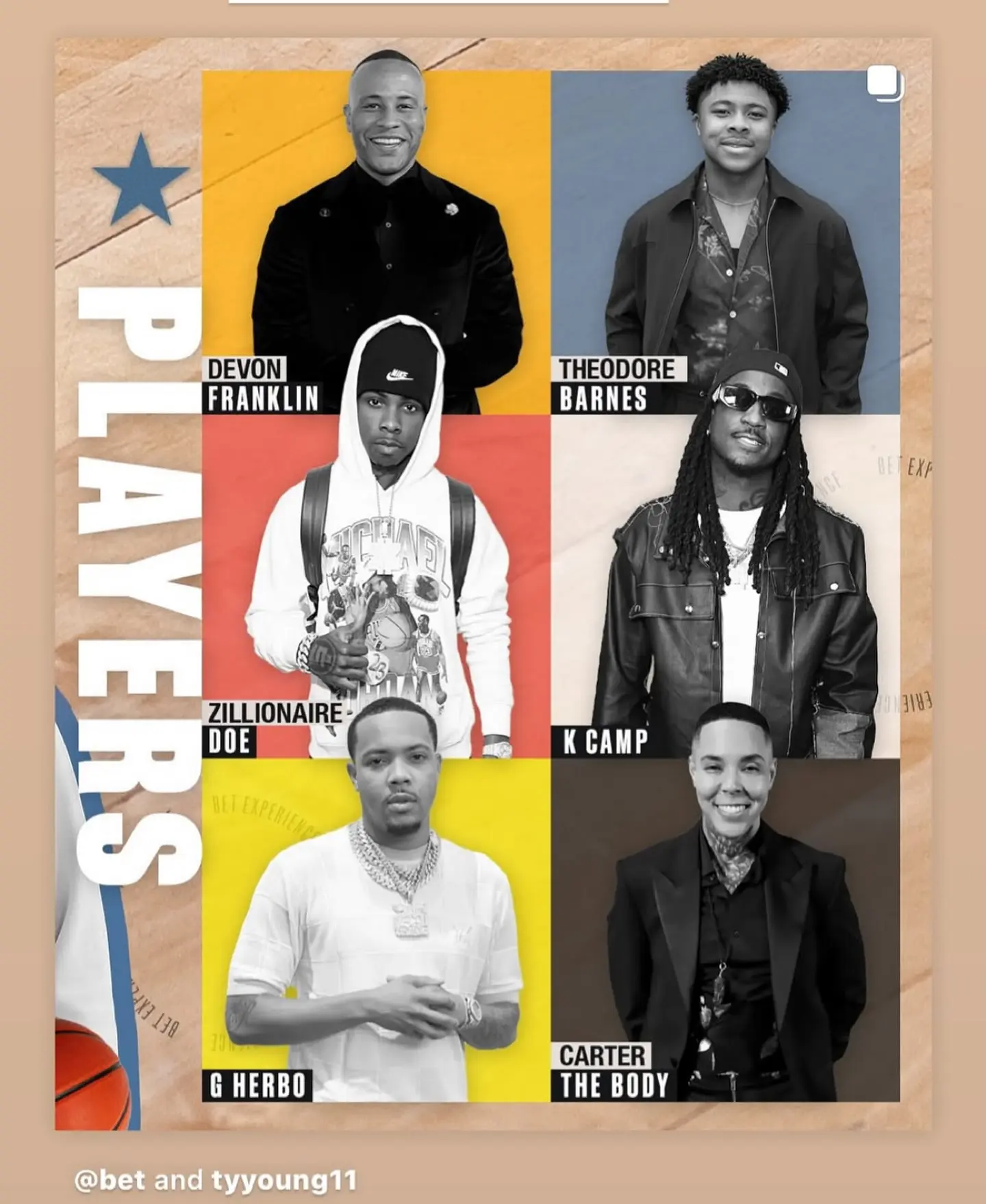 Carter The Body Joins BET Celebrity Basketball Game Fitness influencer suited for Xperience court clash with music stars backing charity drive