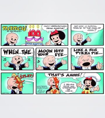 Cartoonist Day Honors Classic Nancy Art