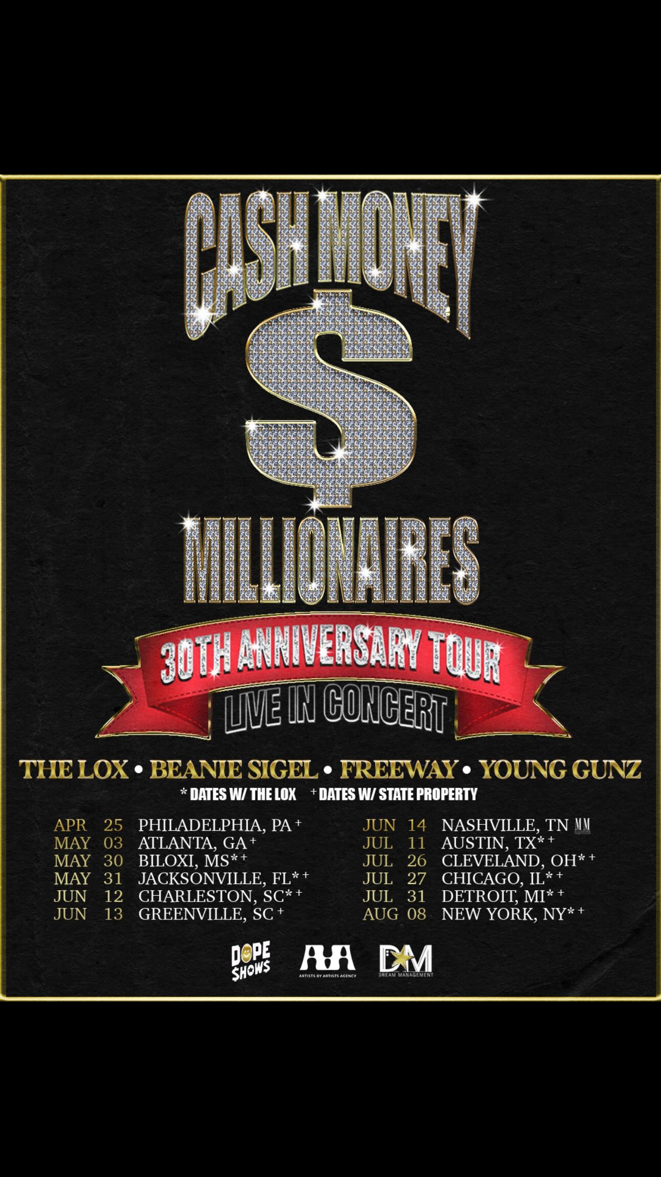 Experience an electrifying tour featuring Juvenile and iconic performances across the U.S.