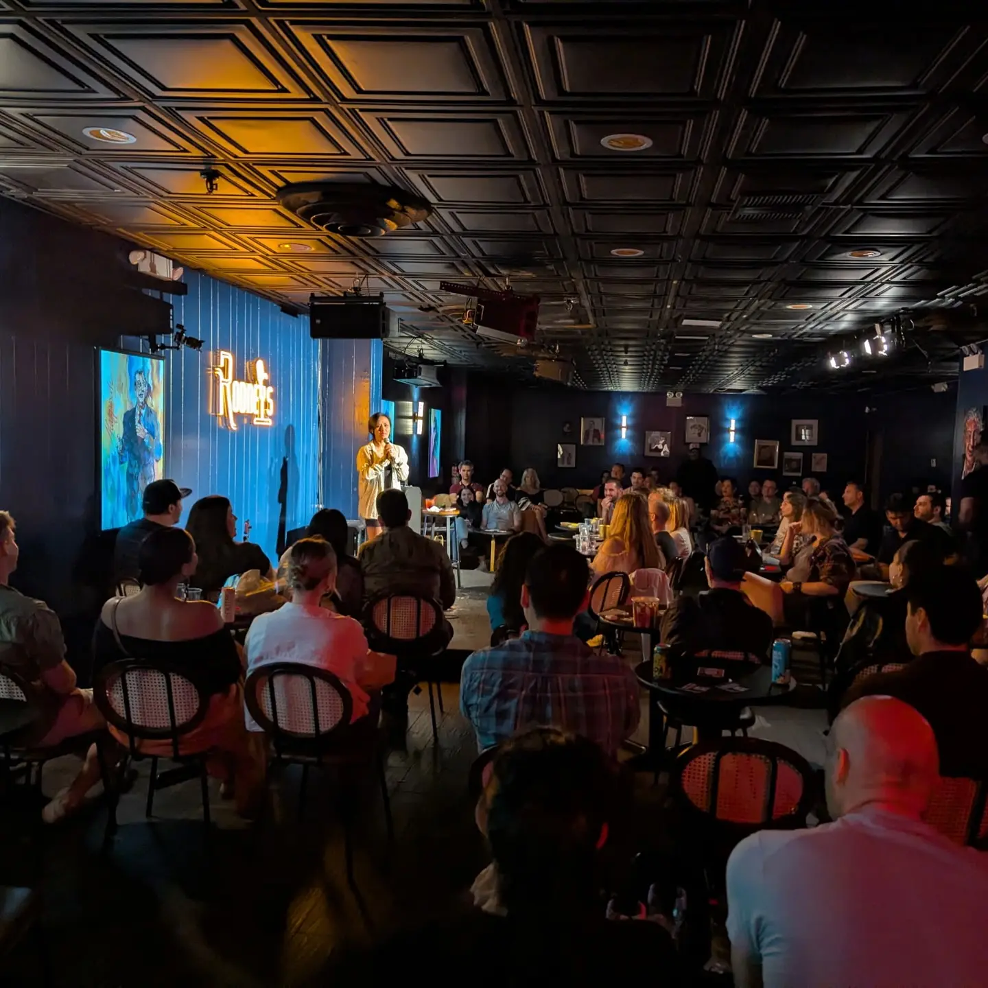 Cat Ce Delights New York At Rodney Comedy Club Saturday laughs burst forth in New York tonight as Cat Ce electrifies the stage with humor.