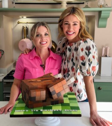 Beloved TV Host Marks Friend James' Birthday With Unique Minecraft Cake Creation By JulietSear