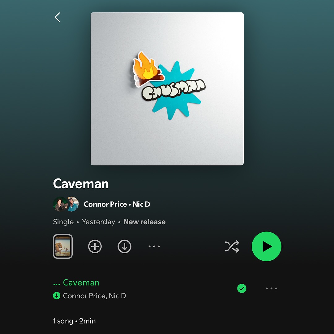 Caveman Collaboration Unveils New Track