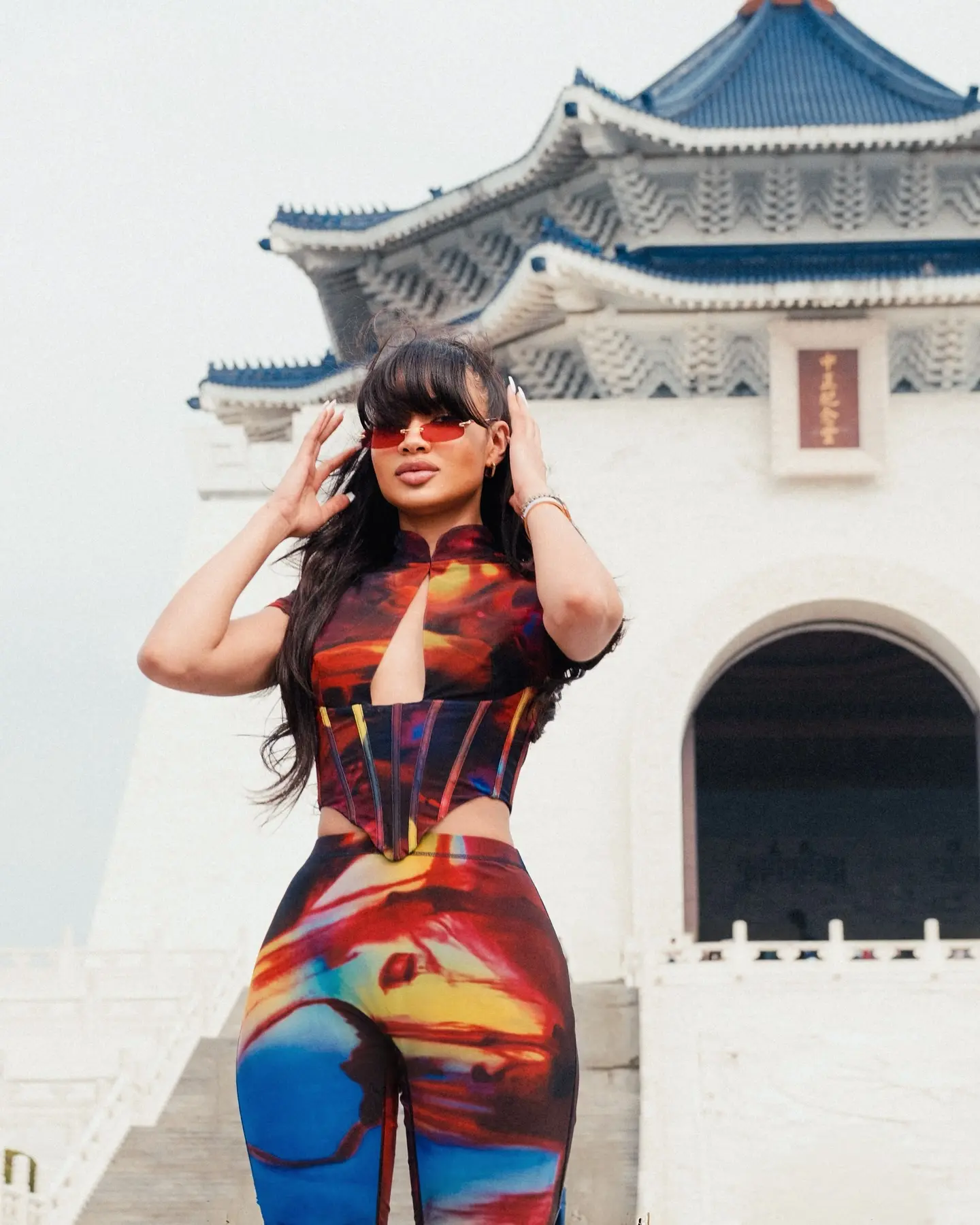 CC unveils new stamp visuals while maintaining her iconic cool and creative style daily.!!