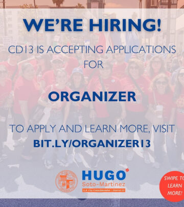 CD13 Seeks Bilingual Organizer to Amplify Community Outreach