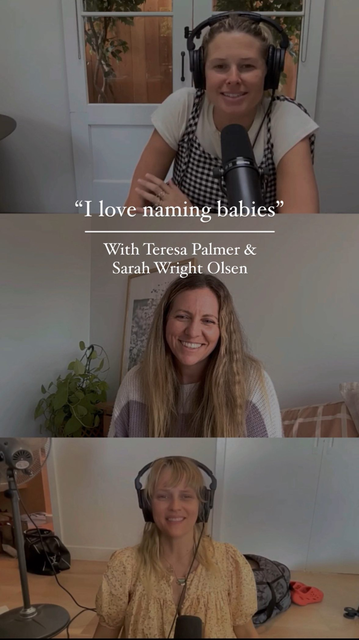 Inspiring baby naming chat as two celebrated mamas share heartfelt naming stories and tips.