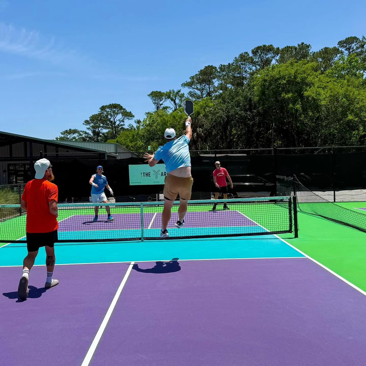 Celebrity Pickleball Fun At Rahm Tournament
