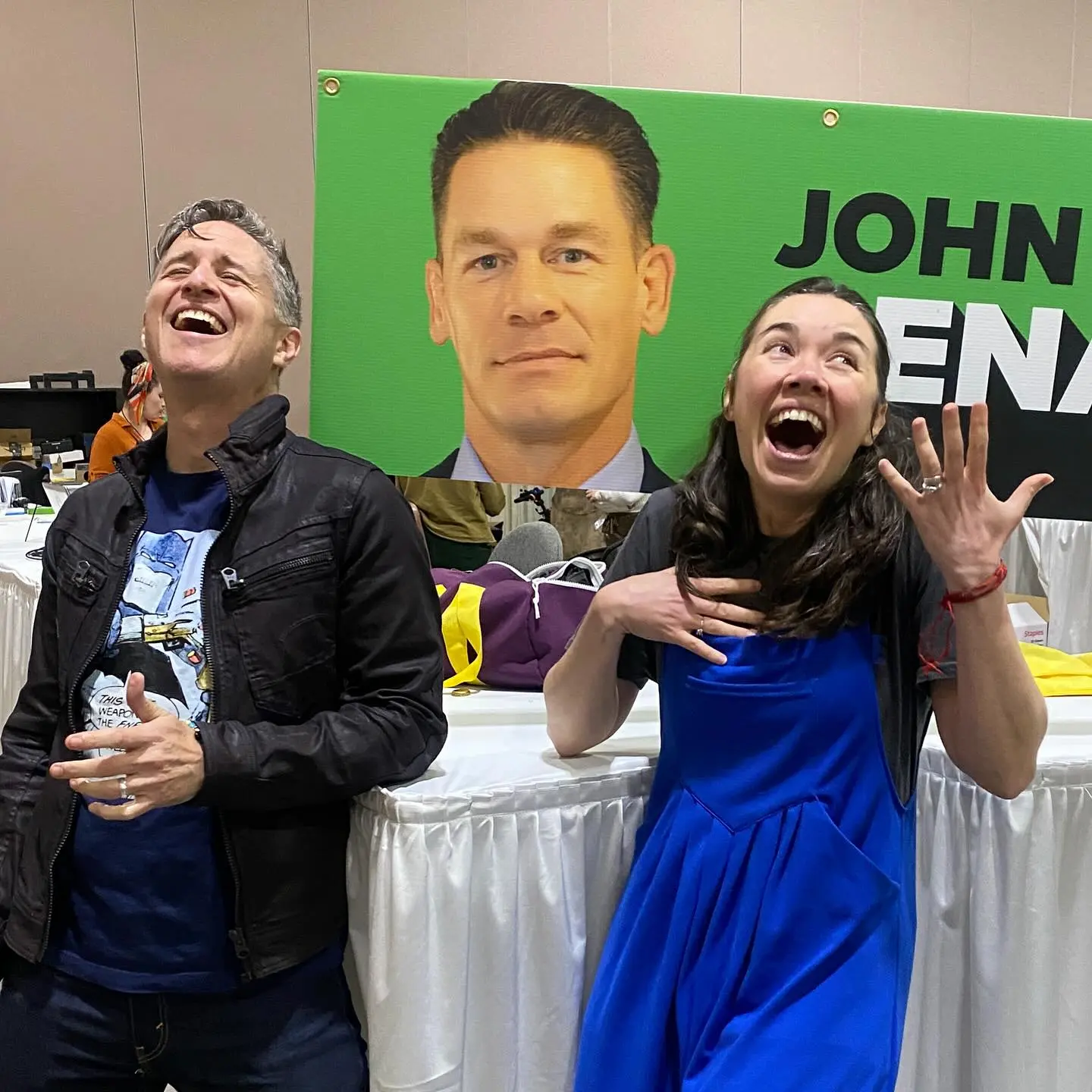Cena’s Jokes Spark Laughter, While Lowenthal Preps for Fan Expo A humorous Instagram post sparks buzz as multi-talented Yuri Lowenthal gears up for events.