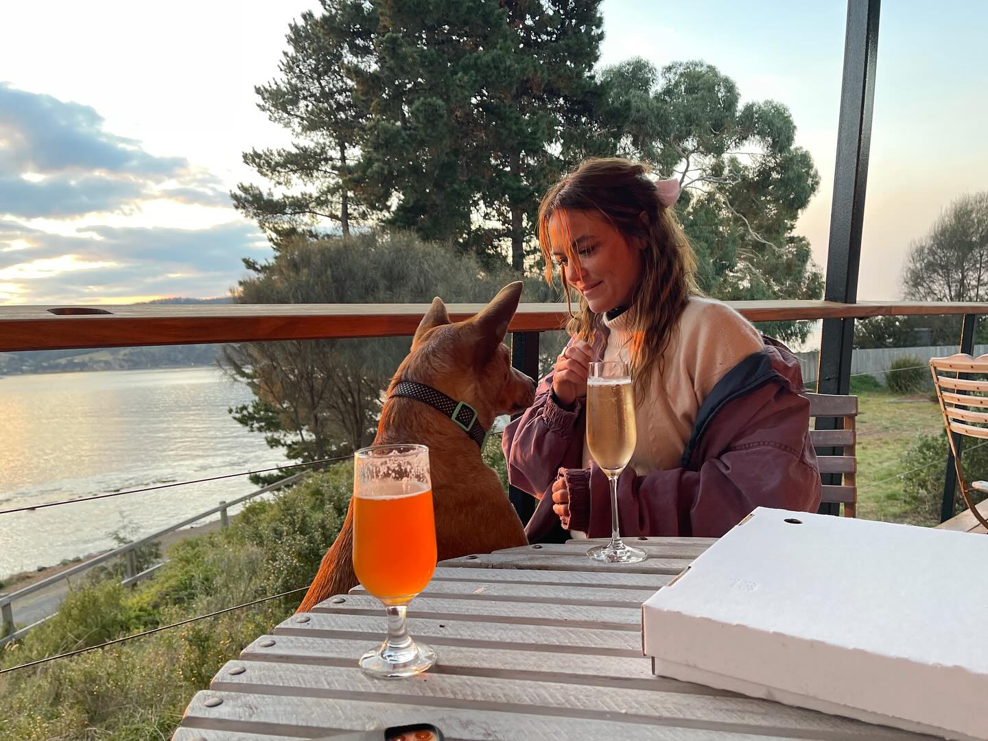 Champagne Toast In Winter With Angus & Julia Stone