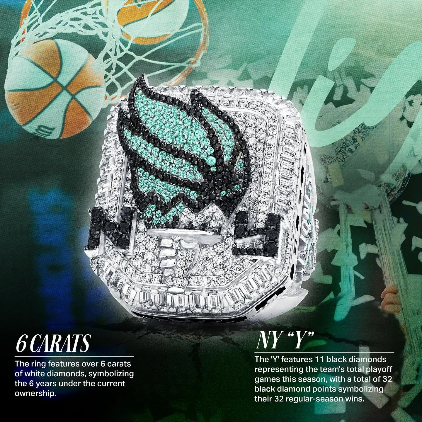 Champion Rings Unveiled In Historic NYLiberty Moment Unveiling custom champion rings marks a historic milestone with precision and passion!!!!!