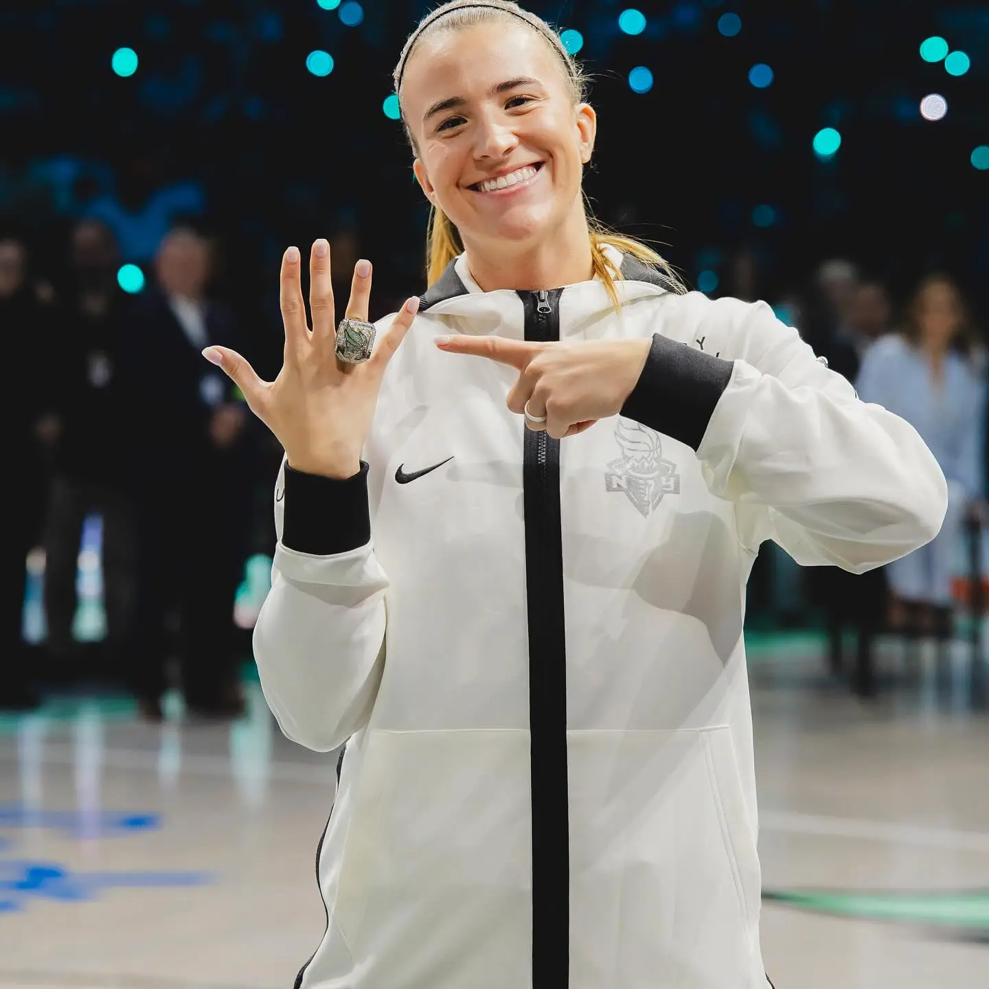 Champion Rings Unveiled In Historic NYLiberty Moment