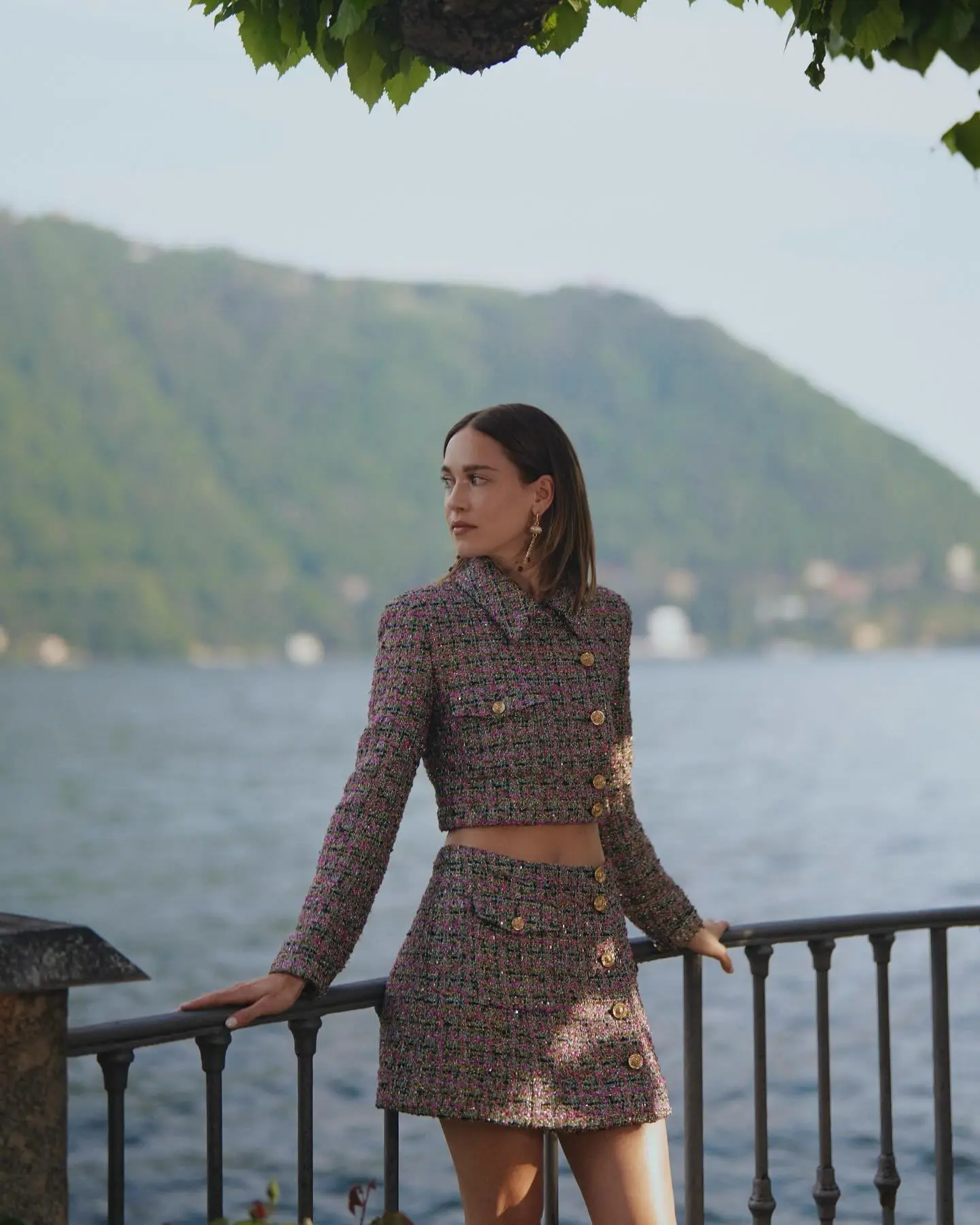 Matilda Lutz sends thanks to Chanel for a night filled with magic, grace, and star style !!