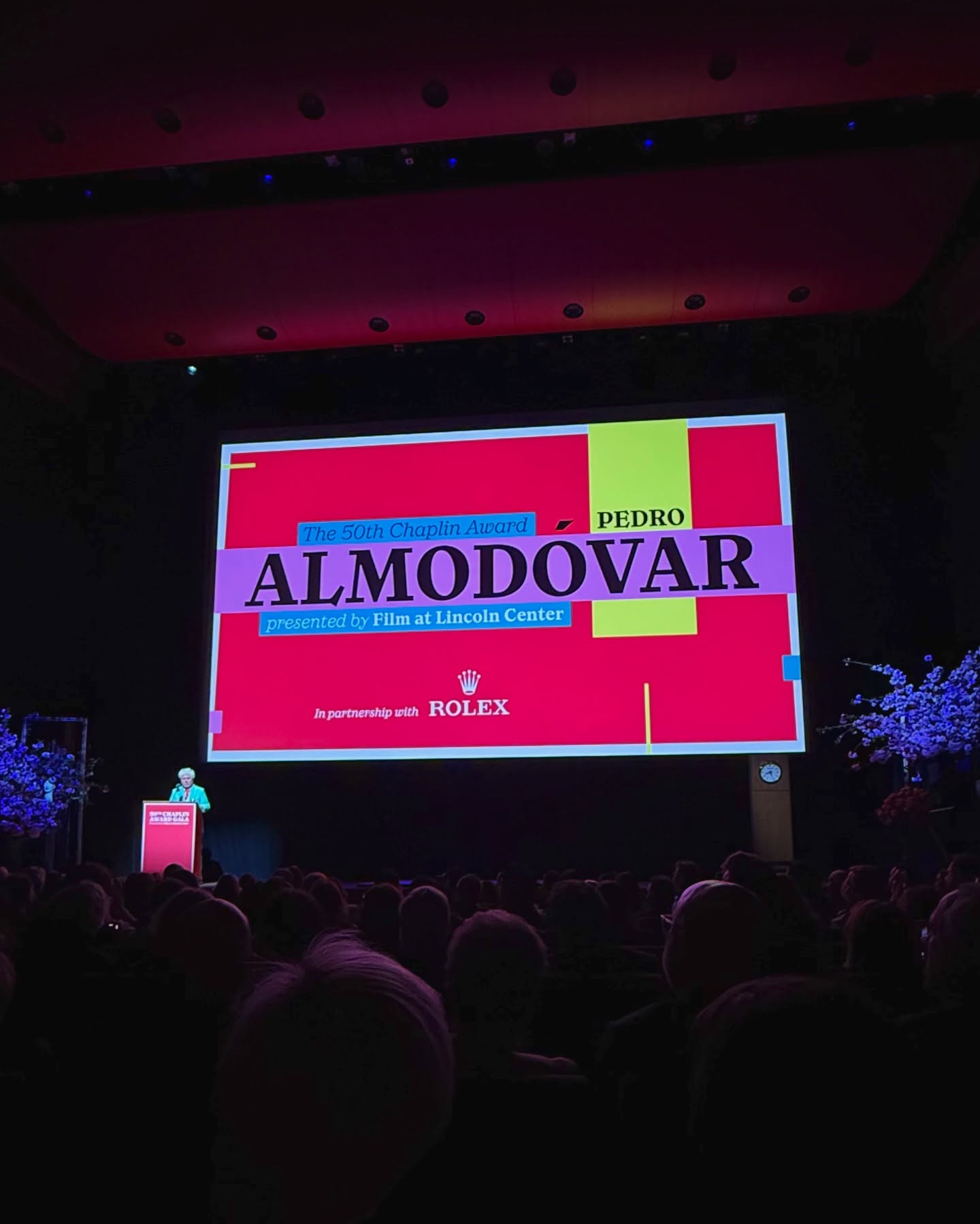 Chaplin Award Gala Honors Almodóvar In Lincoln Center Debut
