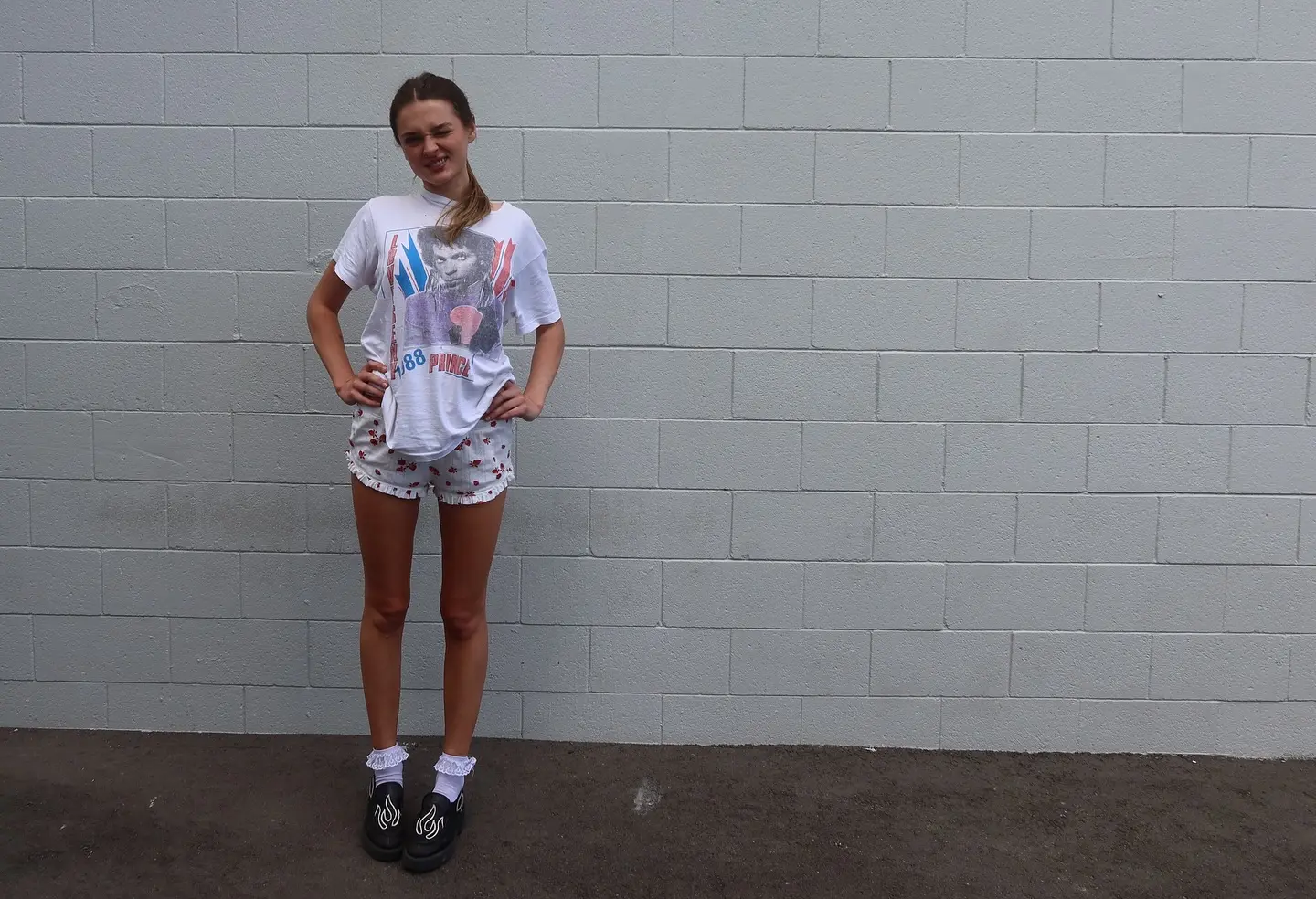 Charlotte Lawrence Rehearses for Kelly Clarkson Show
