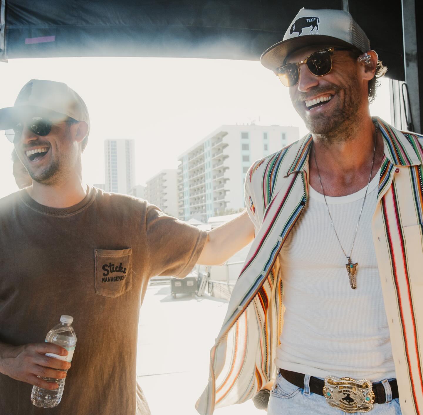Chase Rice Brings Back Jean Shorts With Bold Performance