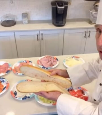 Vic DiBitetto redefines sandwich artistry by mixing humor and culinary expertise w/ flair!