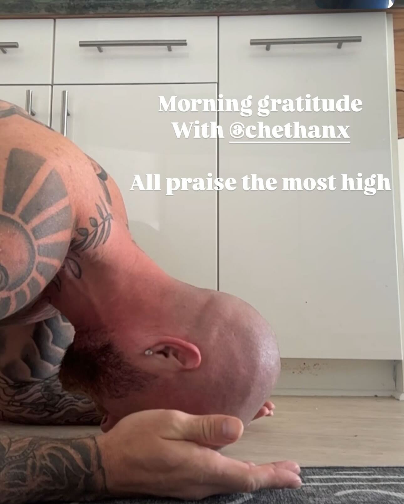 Chet Hanks Embraces Spiritual Message on Instagram