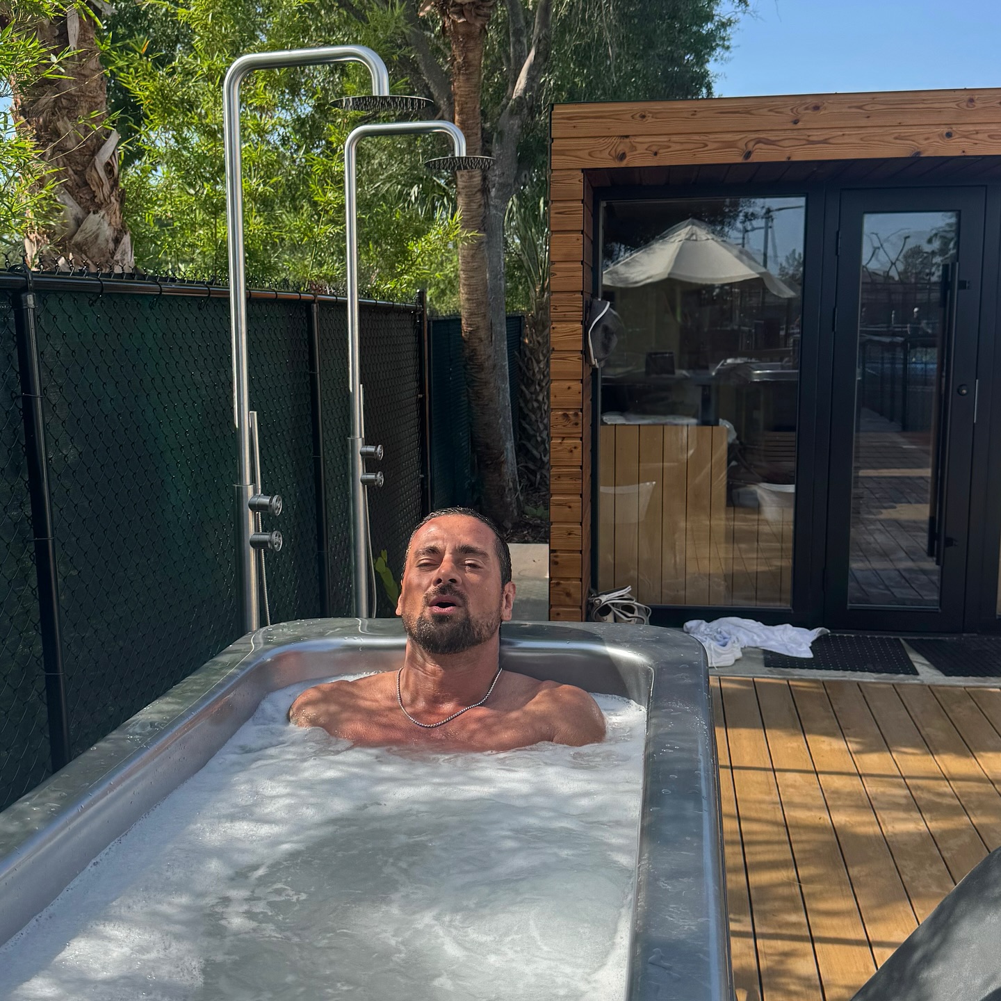 Chill Thrills: J.R. Ramirez Freezes Himself Embracing Frost and Thrills, Actor J.R. Ramirez Takes an Icy Plunge to Feel Alive, daring!