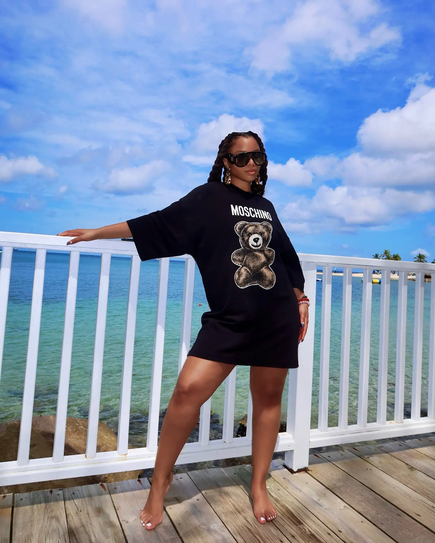 Chloe Bailey Embraces Homecoming In St Lucia