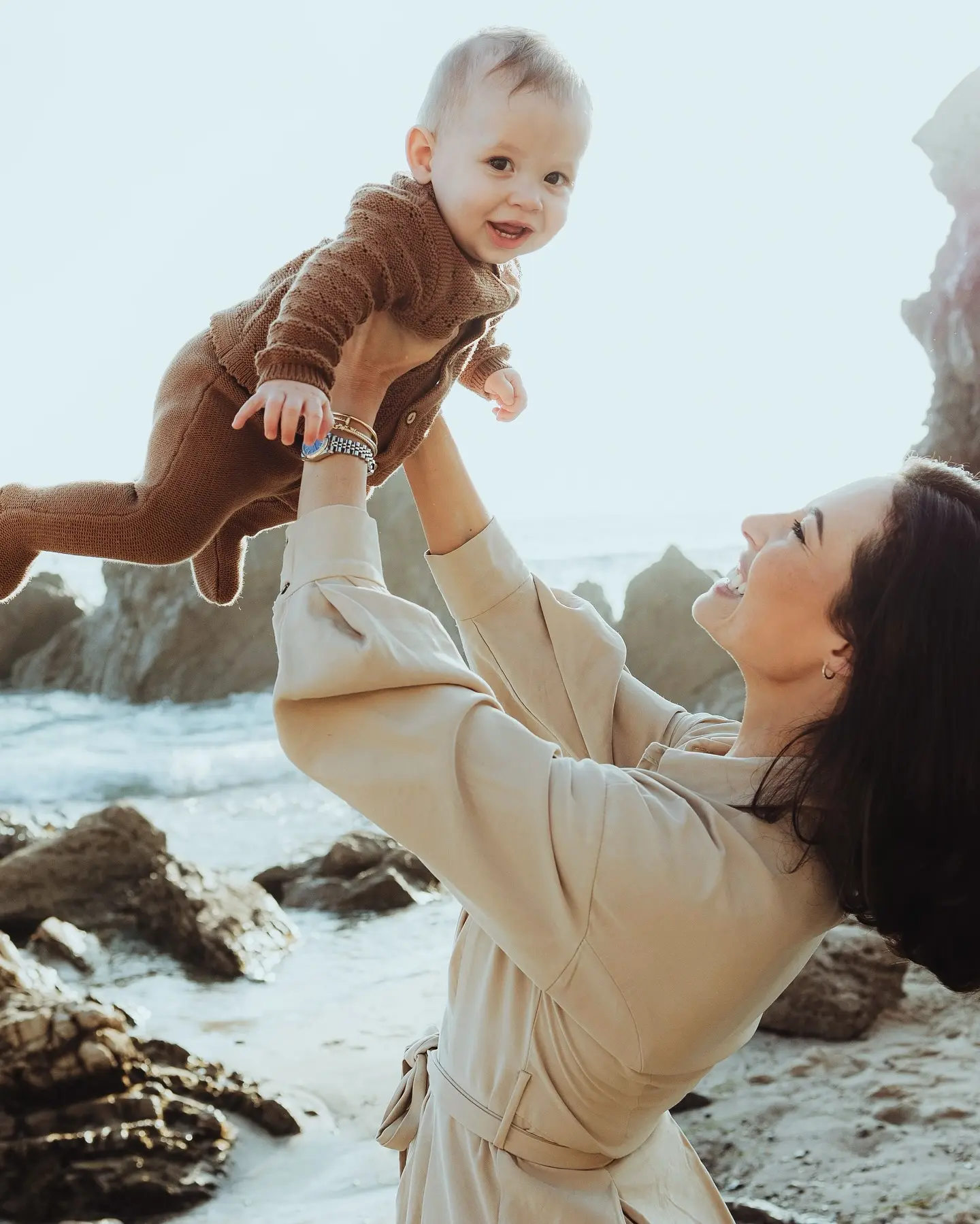 Newly embracing motherhood, Chloe Bridges salutes every mom's strength on this special day