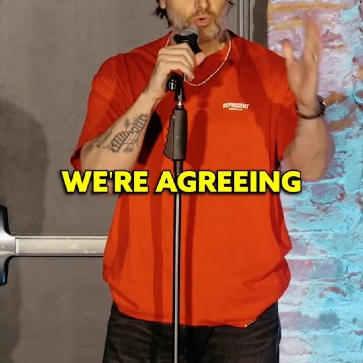 Stand-up comic Chris D'Elia sparks laughter with a candid take on men and unspoken truths.