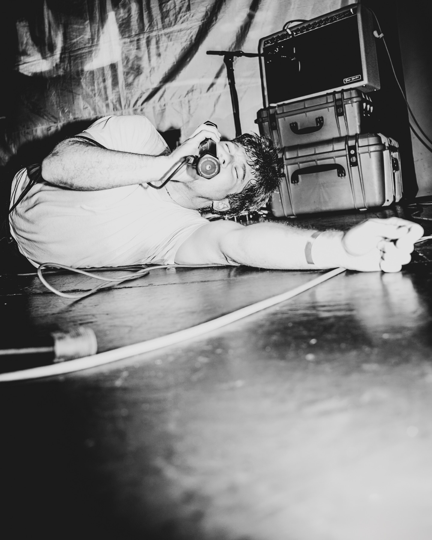 Chris Farren Delivers Perfect Set On Stage Chris Farren wows live with a flawless set captured by Rediscover Fire Booking on stage!!!