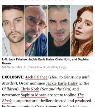 Chris Noth Debuts First Thriller Under Craig Singer