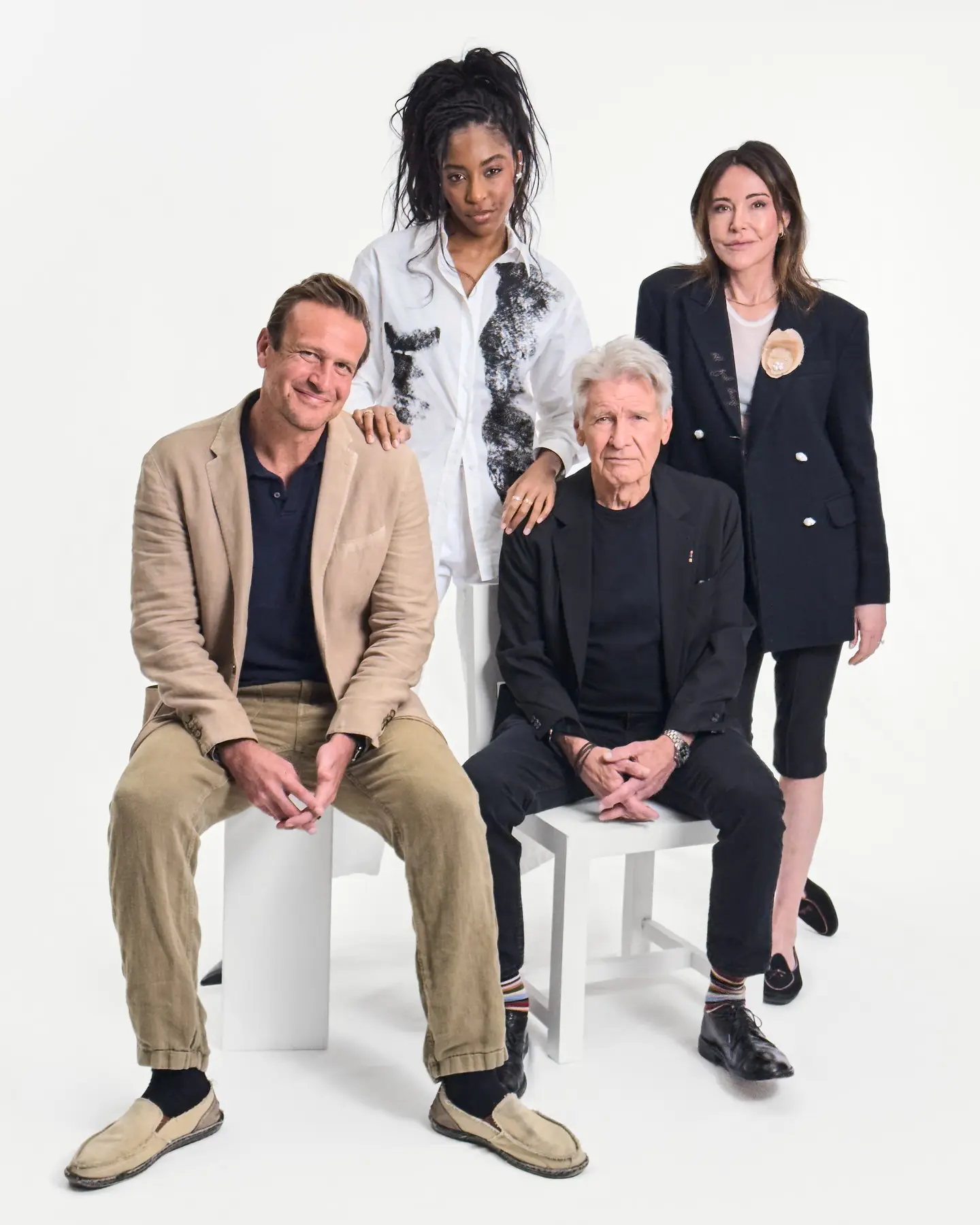 Christa Miller Teases Shrinking Ensemble in New BTS Photo A look at the star’s Apple TV+ fun on-set snap shows the comedy cast unwinding off-camera.