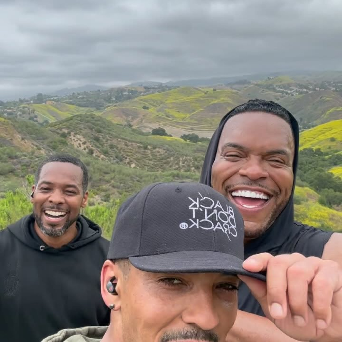 Christian Keyes And Brothers Power Through Stair Workout Celebrity fitness session as Christian Keyes and brothers prove hard work equals success!!