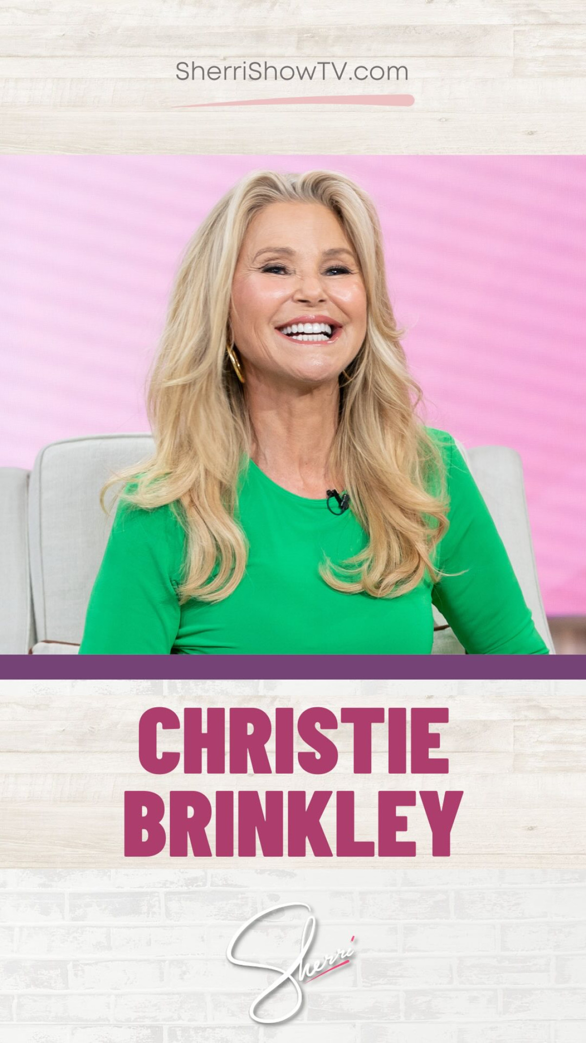 Christie Brinkley Releases Uptown Girl Memoir Supermodel shares iconic moments of her storied career, including meeting Michael Jackson!