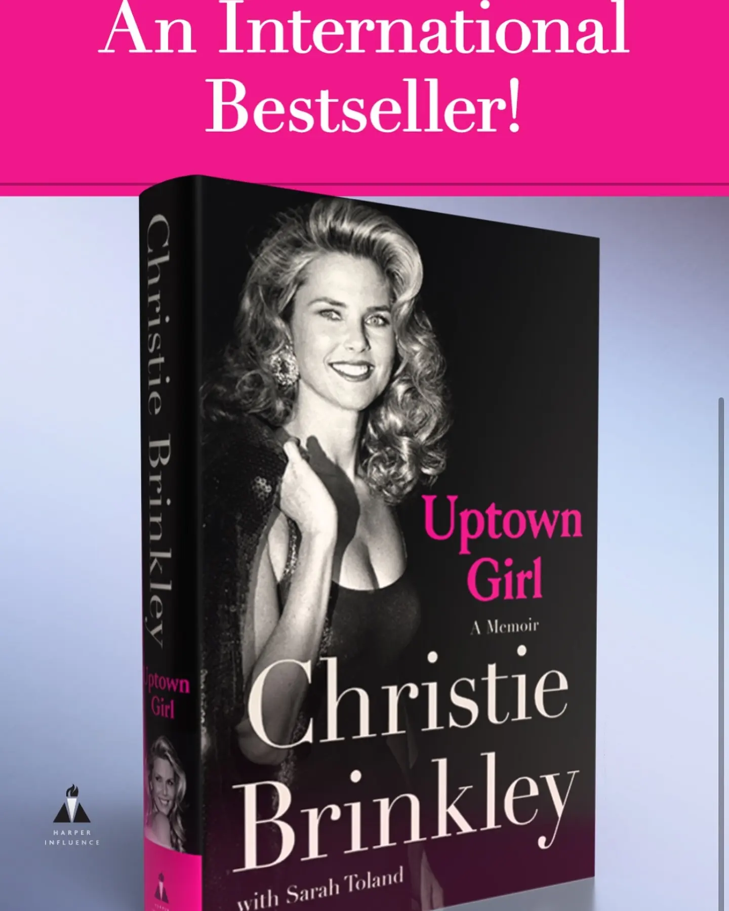 Award-winning model and actress Christie Brinkley thanks Canada for global memoir success!