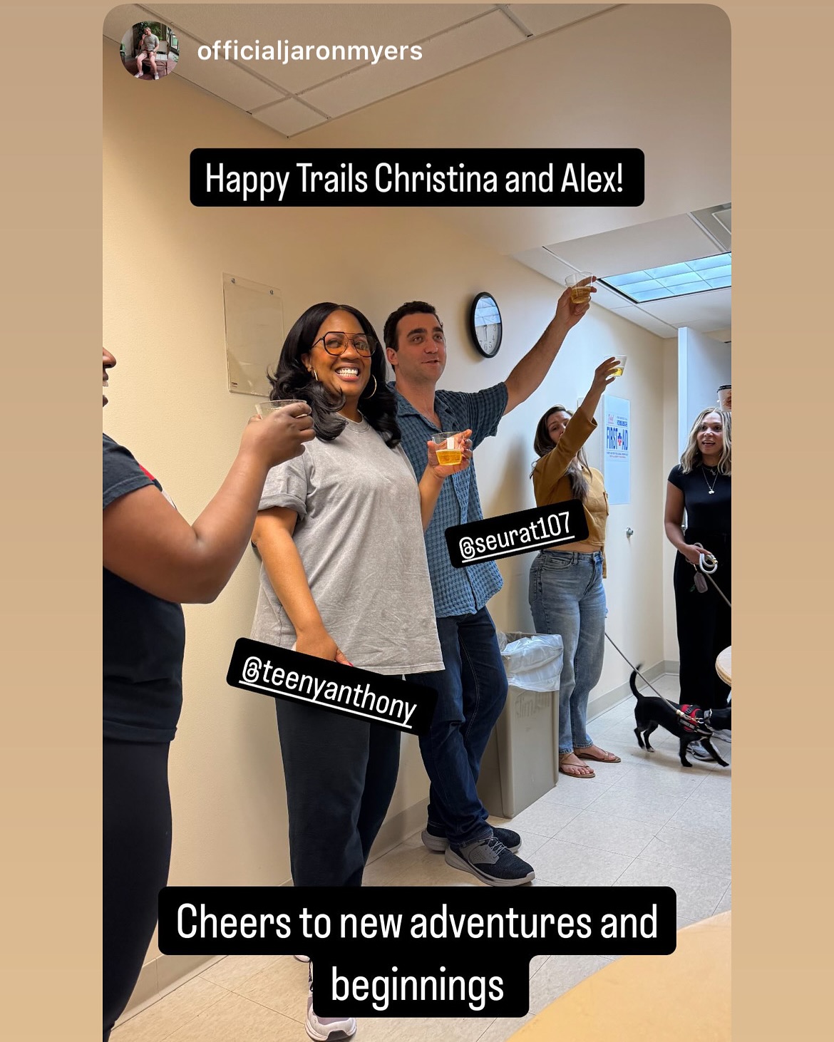 Christina Anthony Celebrates National Tour Milestone