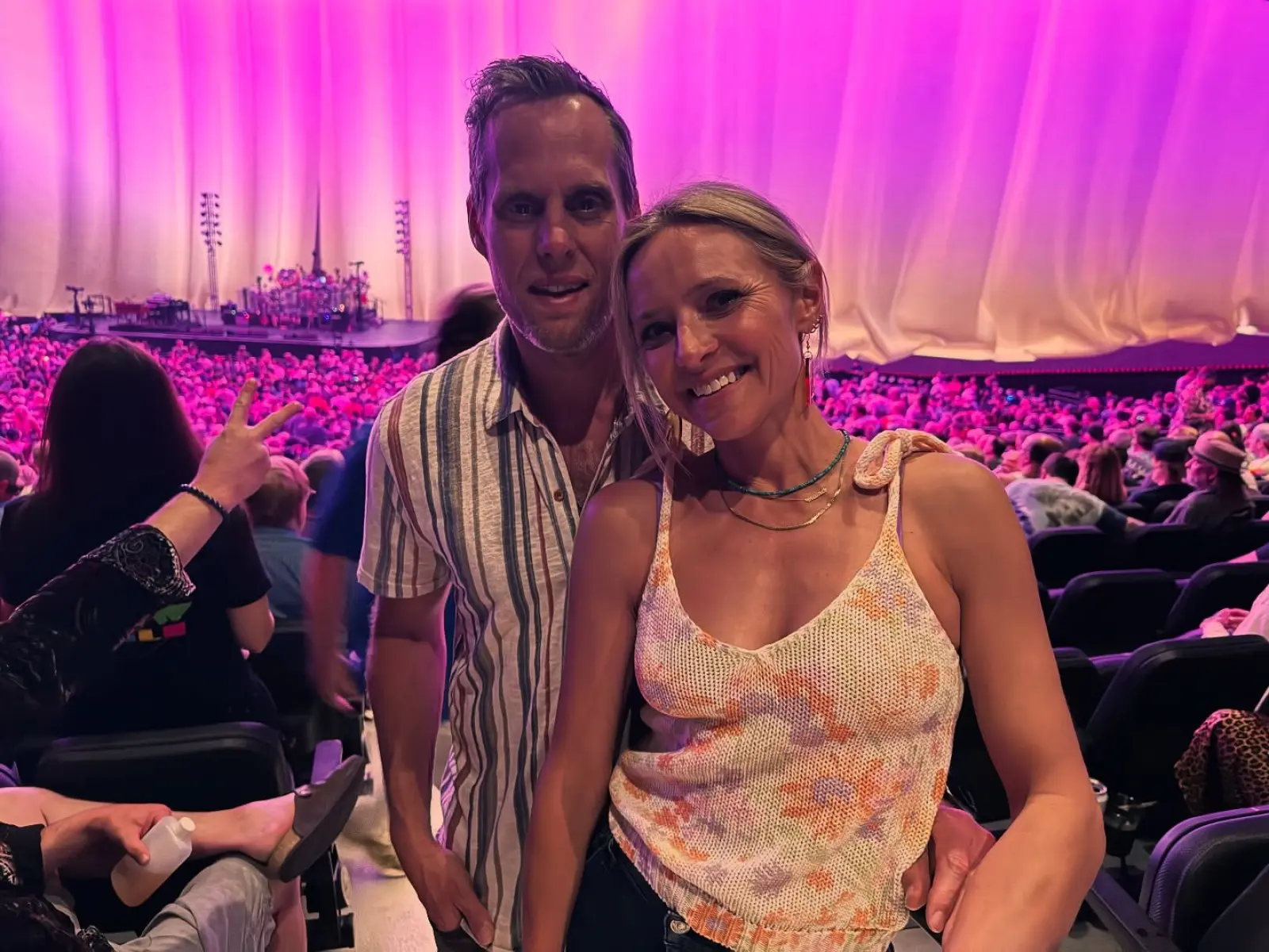 Christine Lakin Shares Nostalgic Summer Preview TV star blends skateboards film fests flowy dresses and desert tents in vibrant throwback.