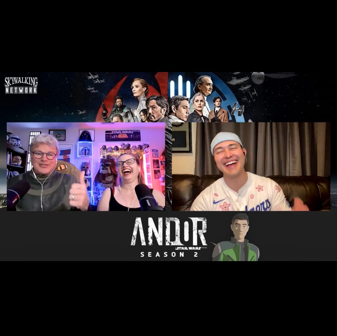 Christopher Sean Discusses Andor S2 Finale