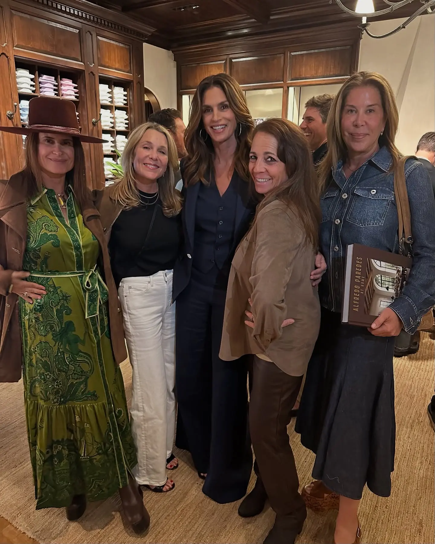 Cindy Crawford Celebrates Alfredo Paredes’ New Book