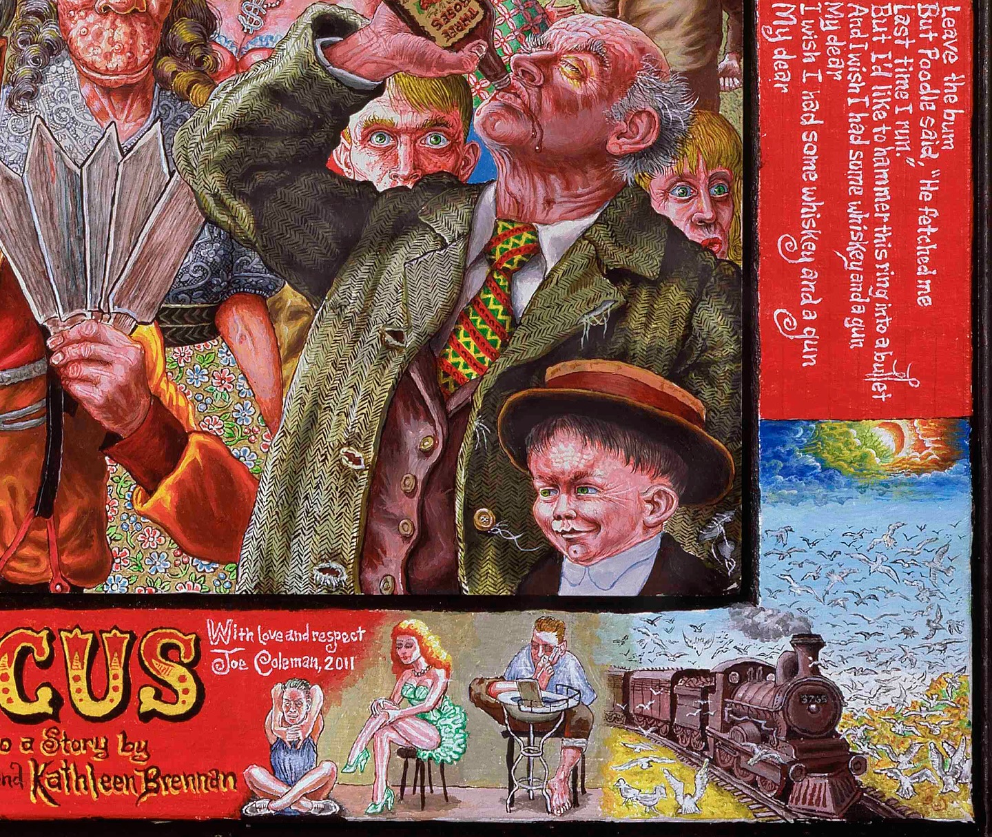 Circus Tribute: Joe Coleman’s Homage to Tom Waits