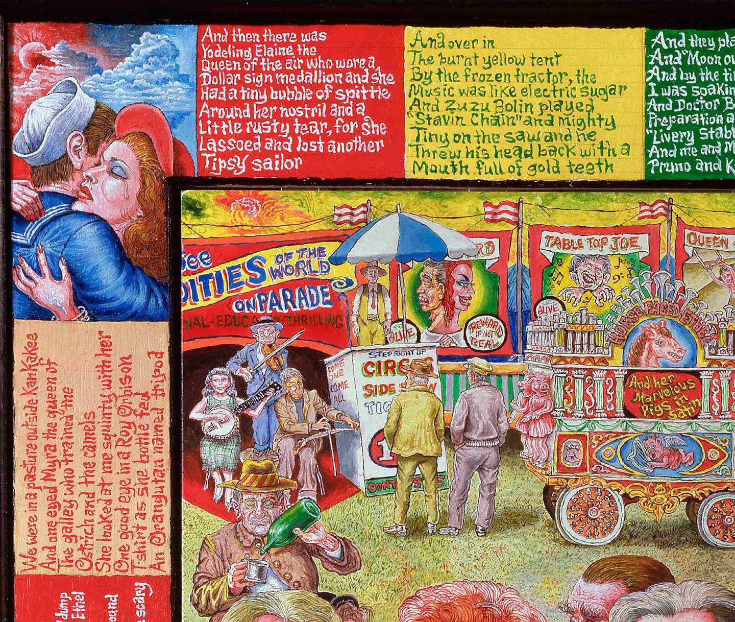 Circus Tribute: Joe Coleman’s Homage to Tom Waits