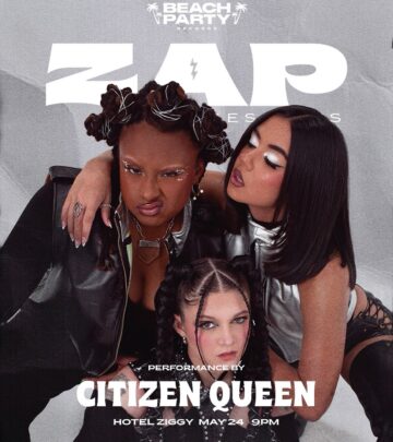 Experience the live energy as Citizen Queen debuts their Crush Remix at Hotel Ziggy.