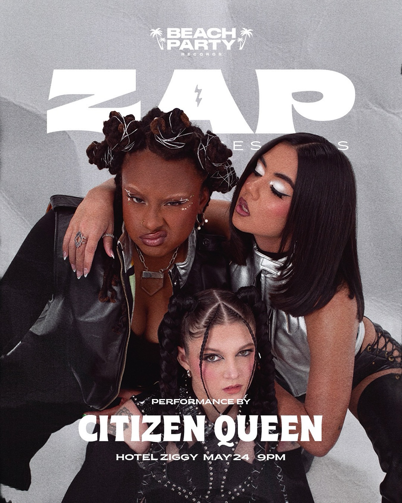 Citizen Queen Ignites Hotel Ziggy With New Remix Experience the live energy as Citizen Queen debuts their Crush Remix at Hotel Ziggy.
