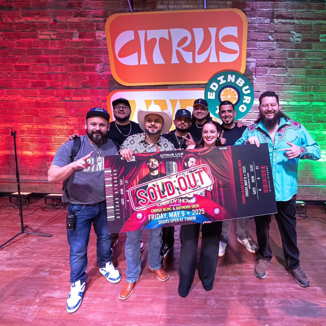 Citrus Live Sold-Out Comedy Night Wows Edinburg Fans