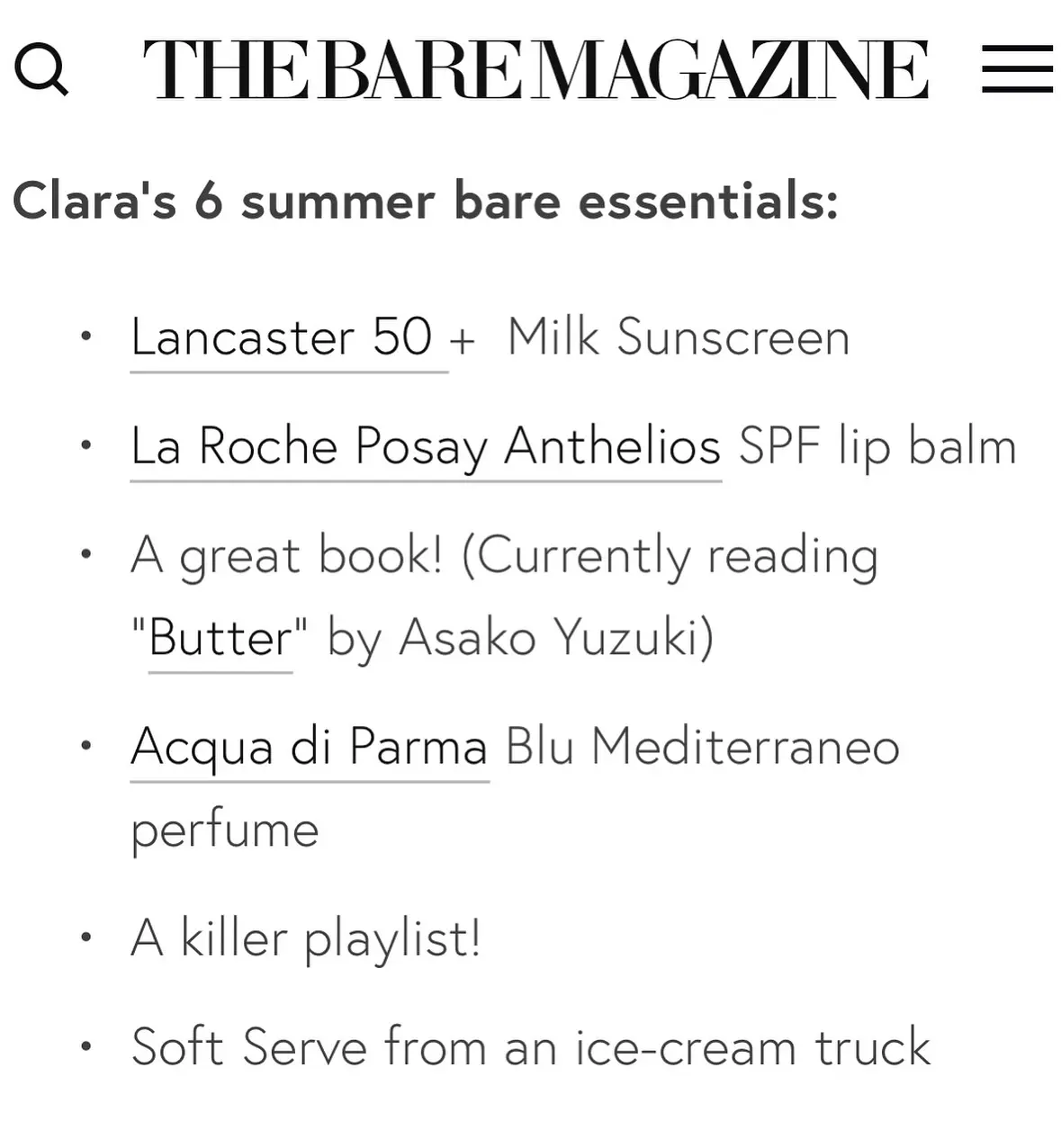 Clara McGregor Shines With Summer Beauty Looks