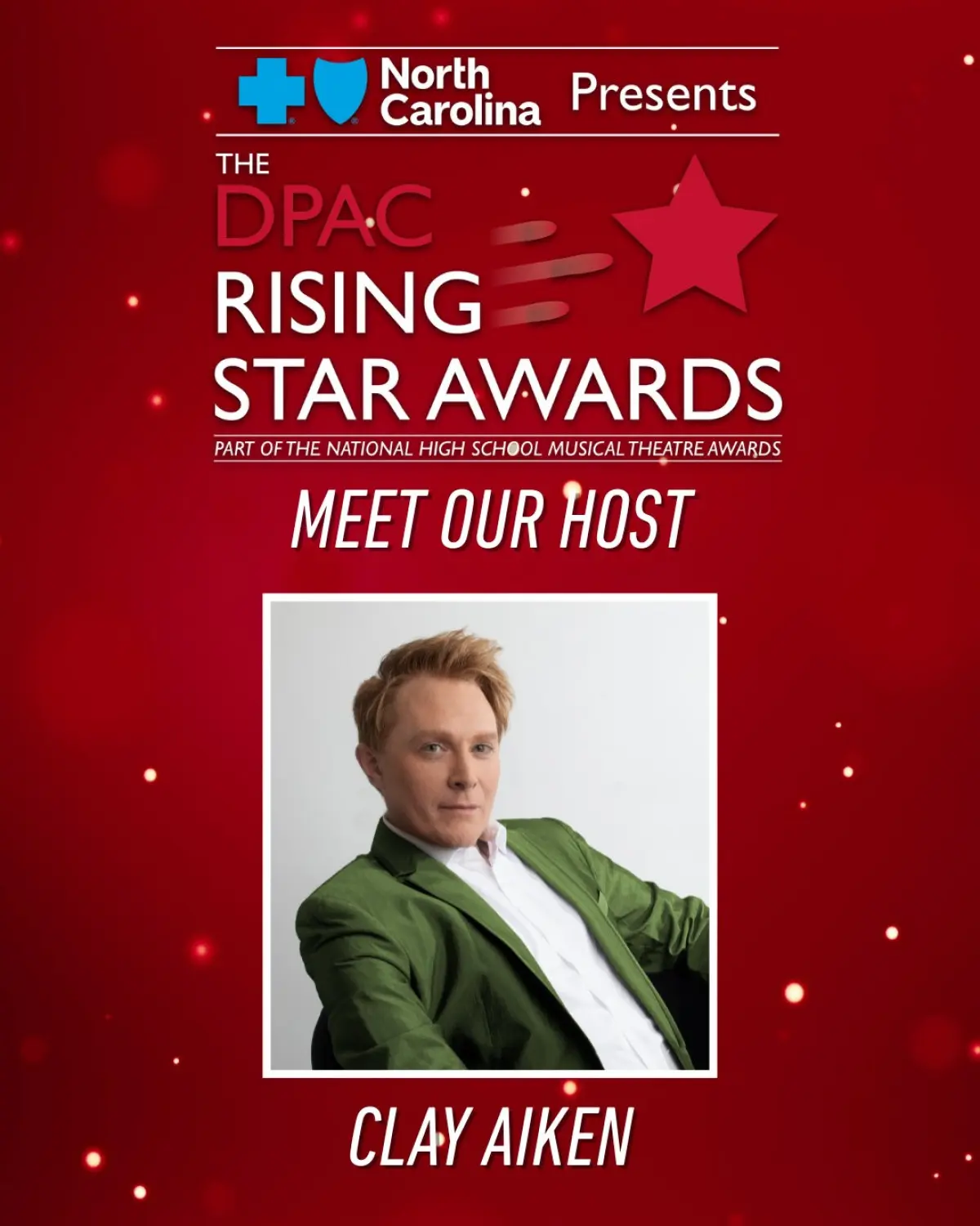 Clay Aiken to Host DPAC Rising Star Awards with Live Performance Talented finalists and ensemble unite for a captivating night of song and dance in Raleigh