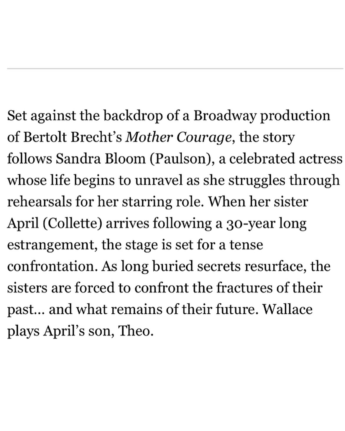 Co-Written Dream Movie Project Announced