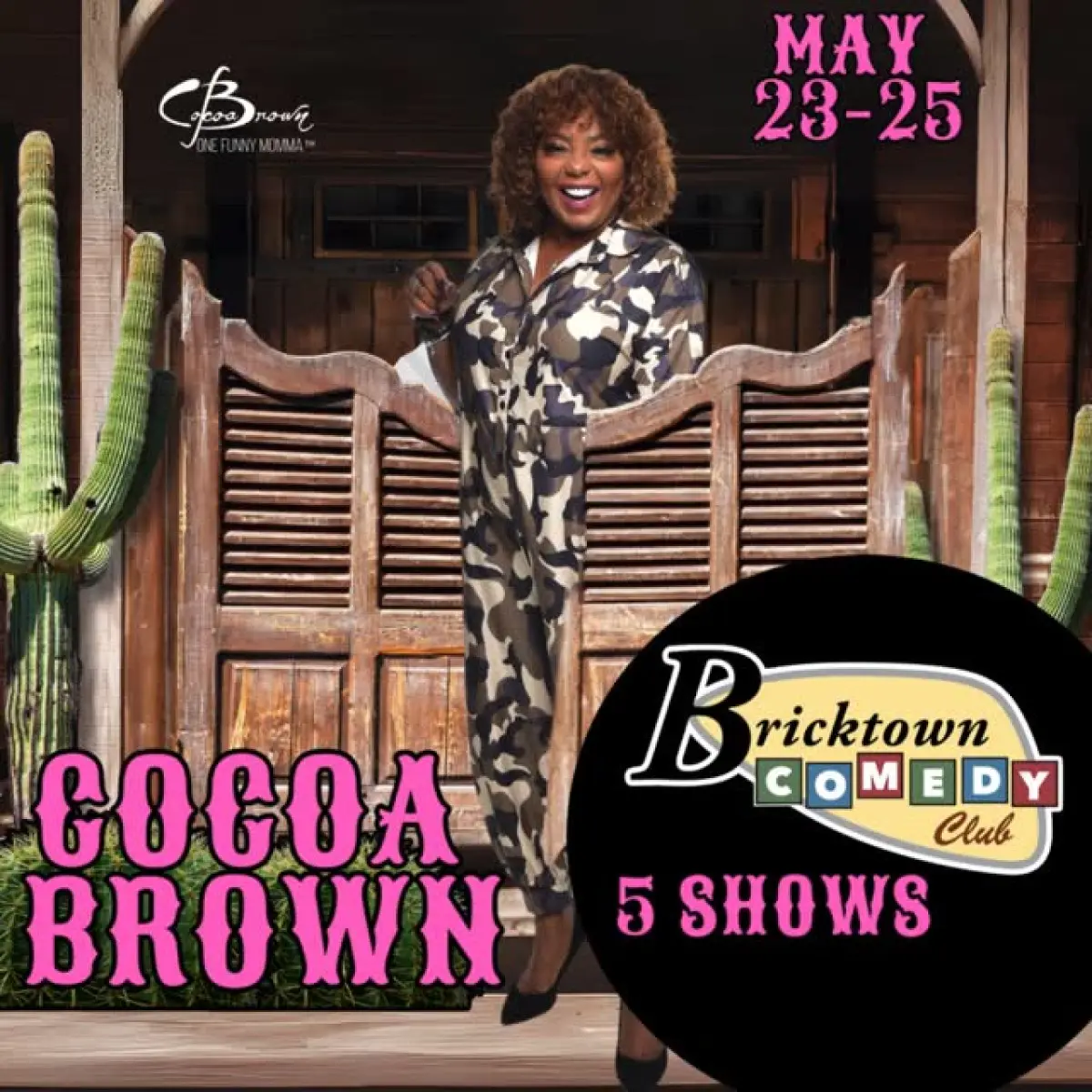 Ready for nonstop laughs in OKC’s Bricktown with Cocoa Brown's comedy nights. 