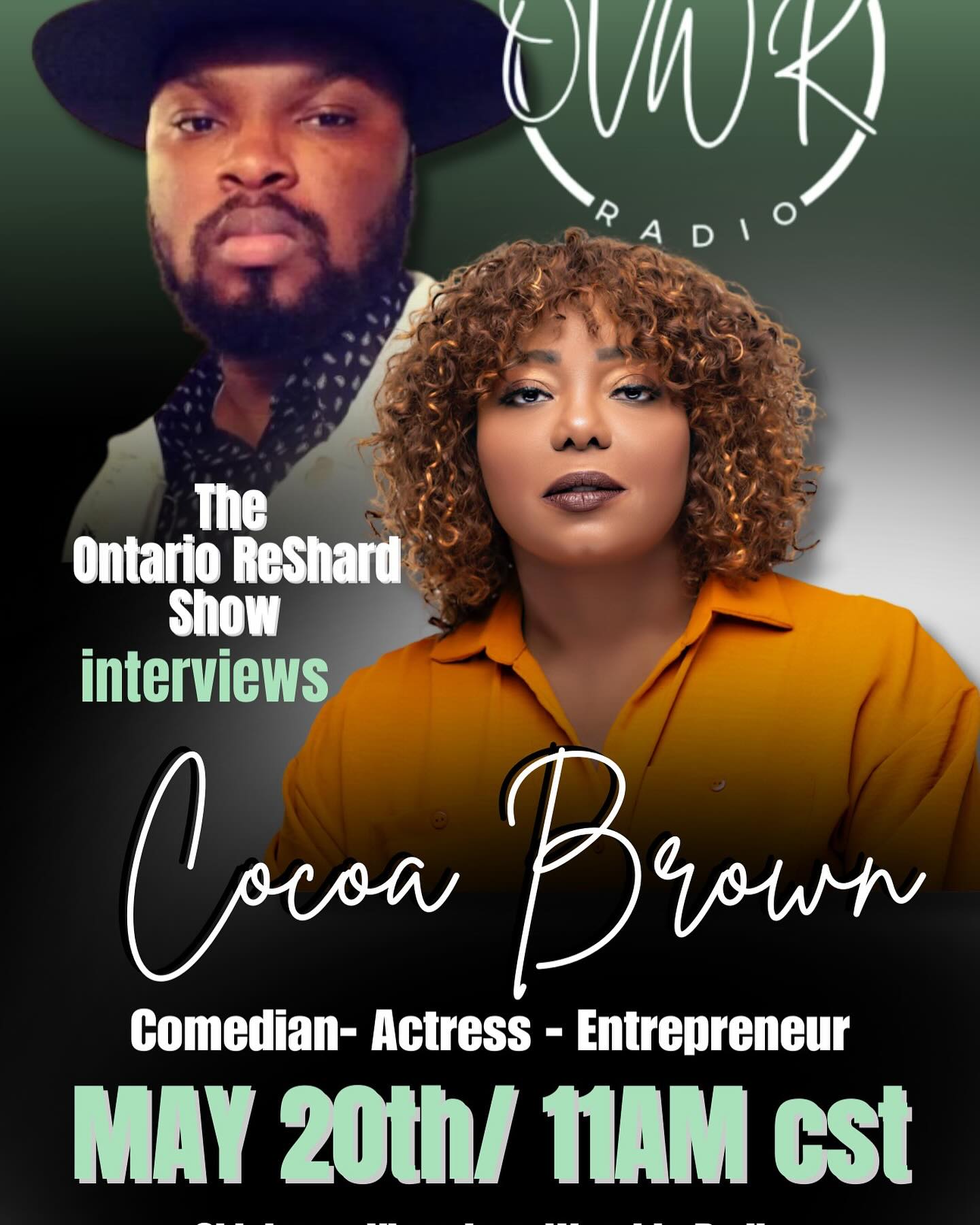 Cocoa Brown Lights Up Oklahoma Stage Versatile actress and comedian reviews her journey at Bricktown Comedy Club this May Live!